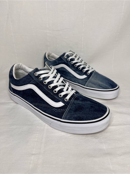 Vans Other - Vans old school canvas denim men’s shoes, men size 10.5